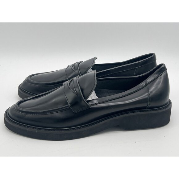 Mens G.H. Bass Black Leather Penny Loafers Size 9 With Cushioned Sole main image 8